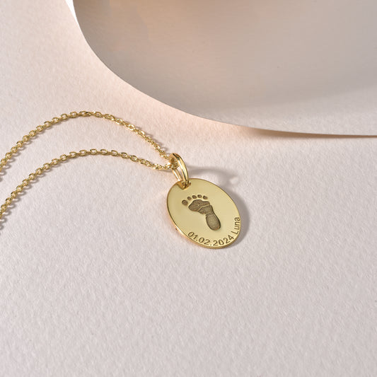 Gold Oval